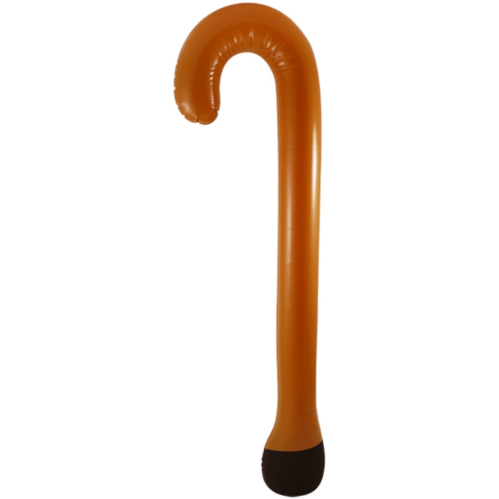 Zac's Alter Ego - Inflatable Walking Stick/ Cane Canne de costume - Marron